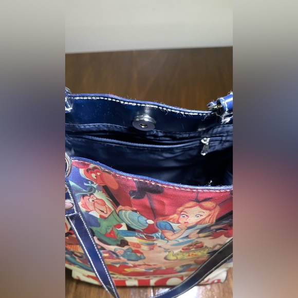 Walt Disney-Alice in Wonderland-Size-9” x 12"-Tote-Mad Hatter-Rabbit Tea Bag - Picture 10 of 10